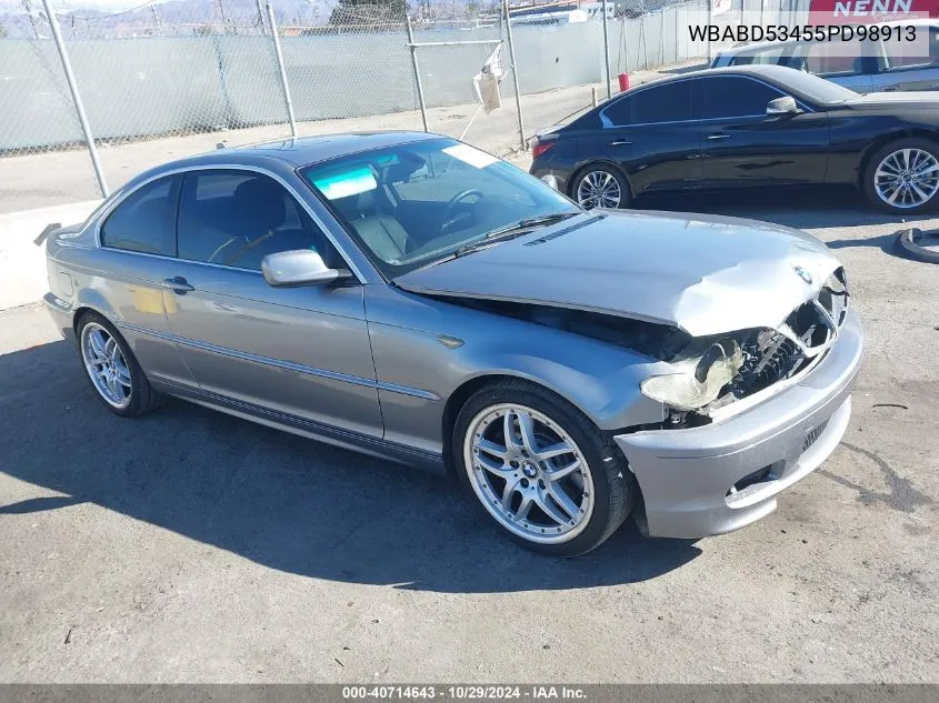 WBABD53455PD98913 2005 BMW 330Ci