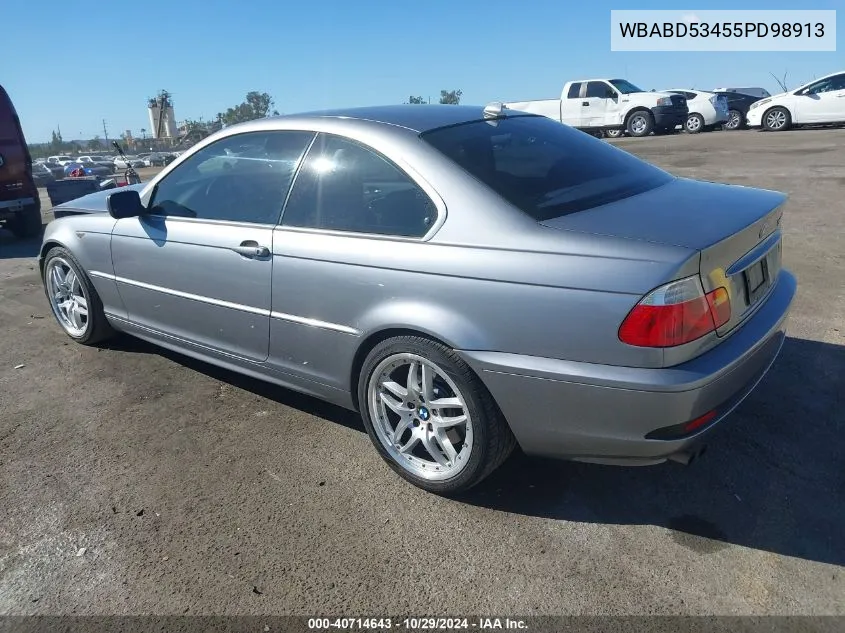 WBABD53455PD98913 2005 BMW 330Ci