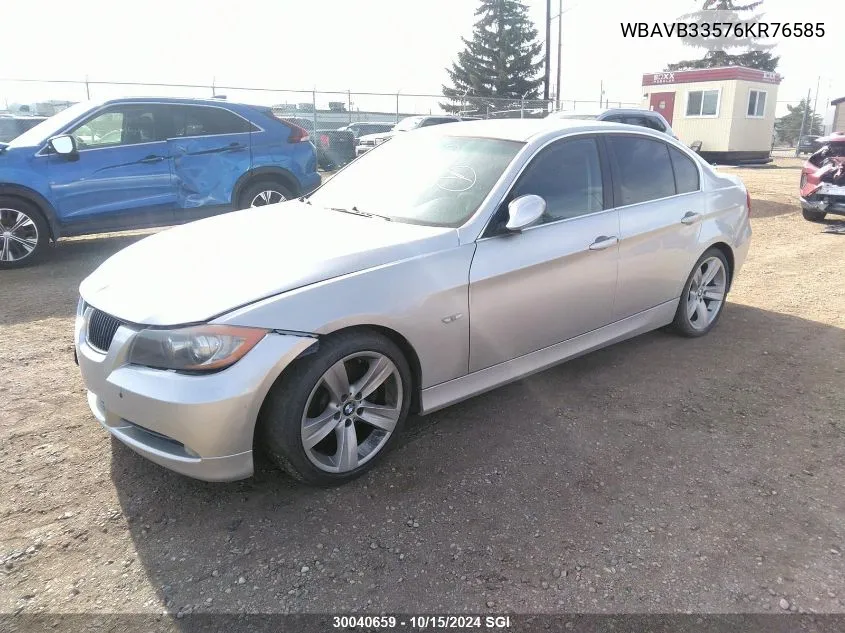 WBAVB33576KR76585 2006 BMW 330 I