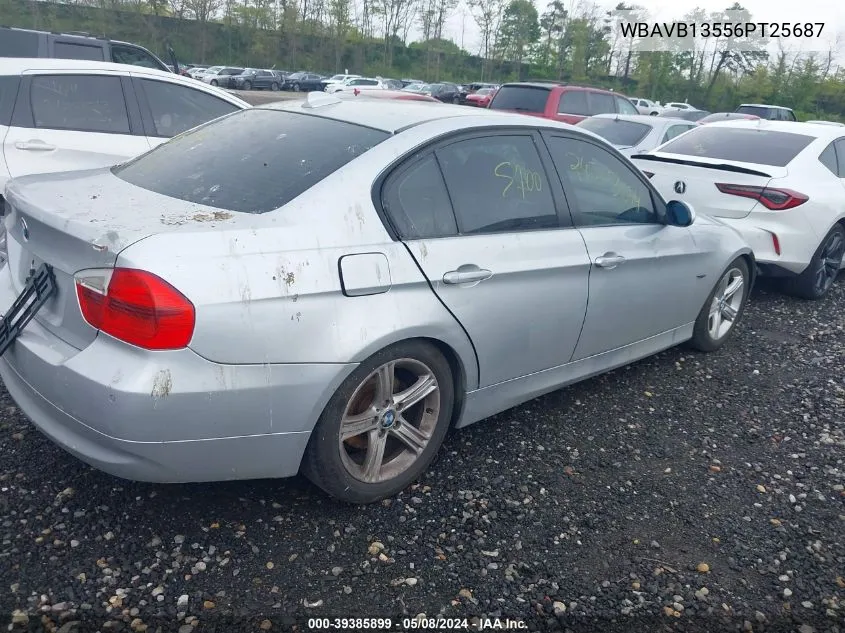 WBAVB13556PT25687 2006 BMW 325I