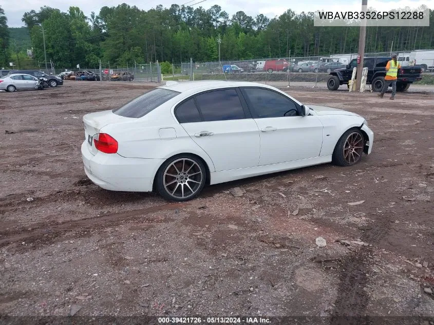 WBAVB33526PS12288 2006 BMW 330I