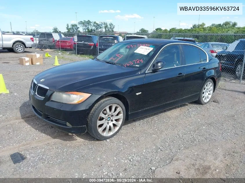 WBAVD33596KV63724 2006 BMW 330Xi