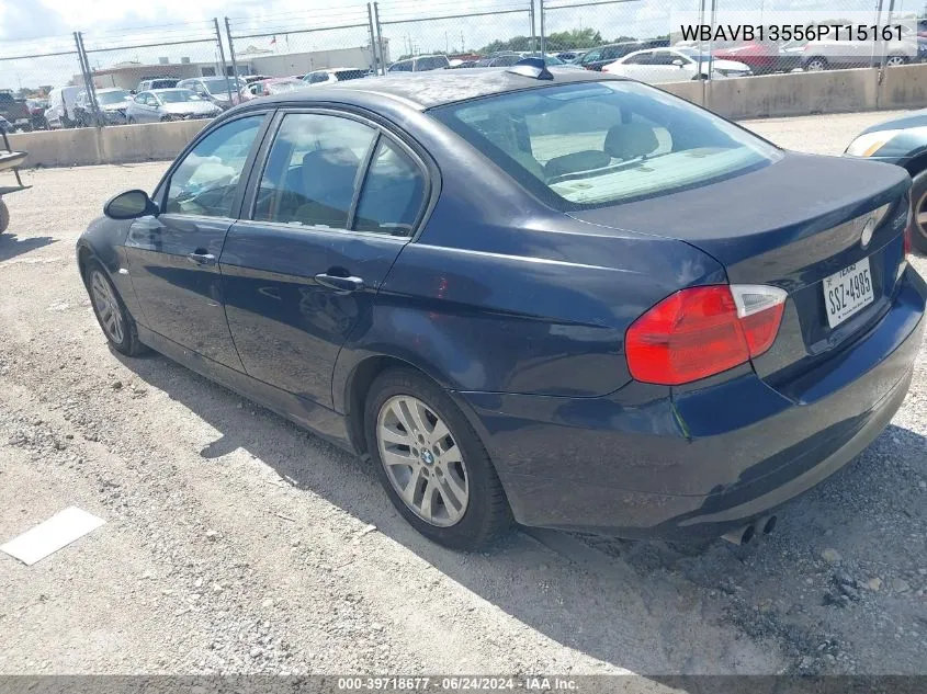 2006 BMW 325I VIN: WBAVB13556PT15161 Lot: 39718677