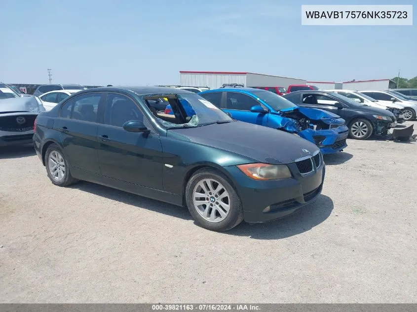 WBAVB17576NK35723 2006 BMW 325I