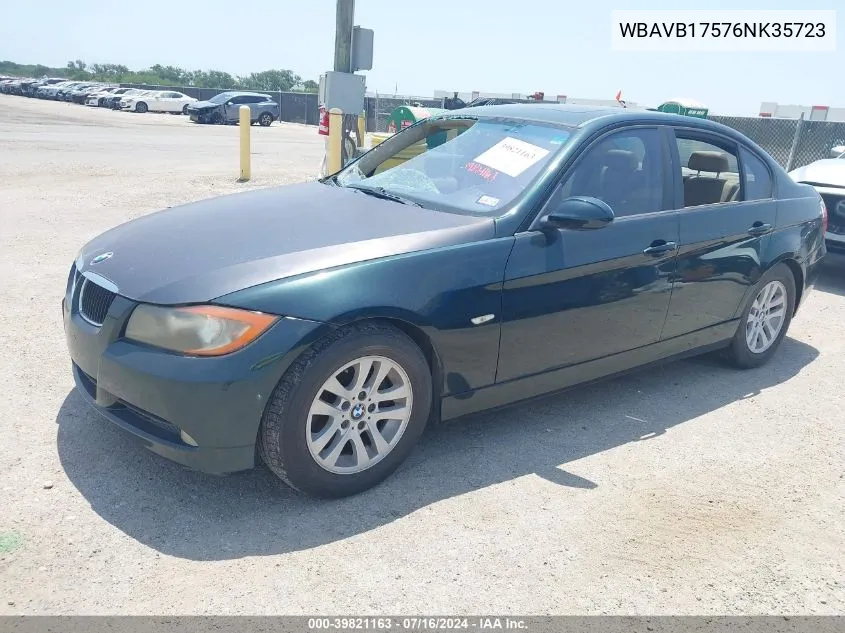 WBAVB17576NK35723 2006 BMW 325I