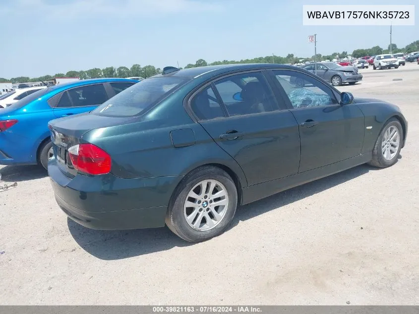 WBAVB17576NK35723 2006 BMW 325I