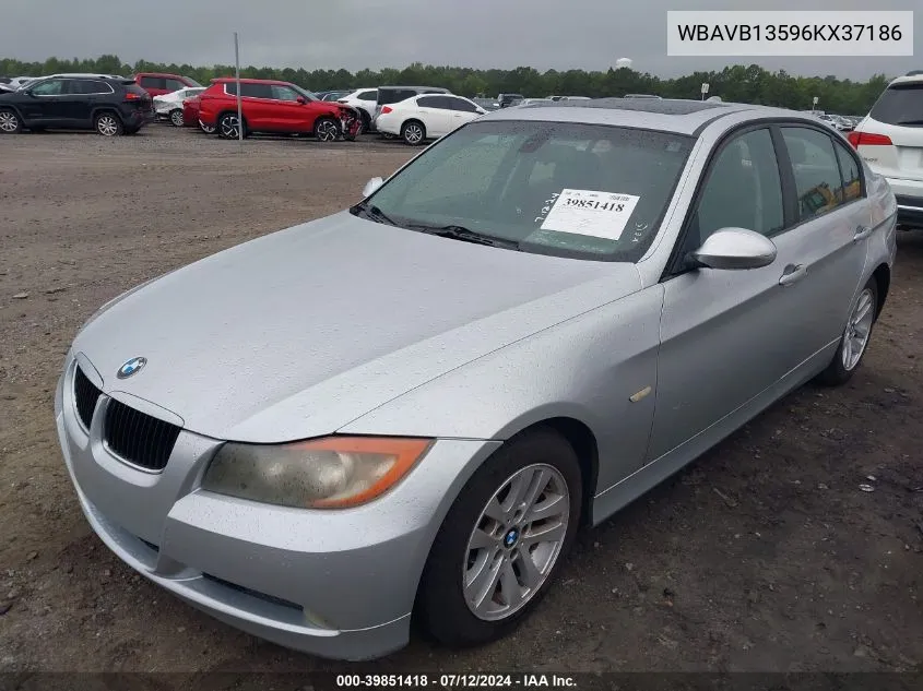 WBAVB13596KX37186 2006 BMW 325I