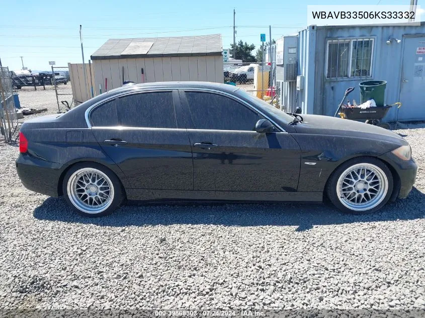 WBAVB33506KS33332 2006 BMW 330I