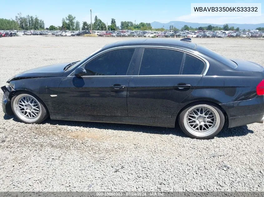 WBAVB33506KS33332 2006 BMW 330I