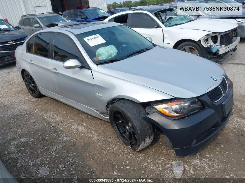 WBAVB17536NK30874 2006 BMW 325I