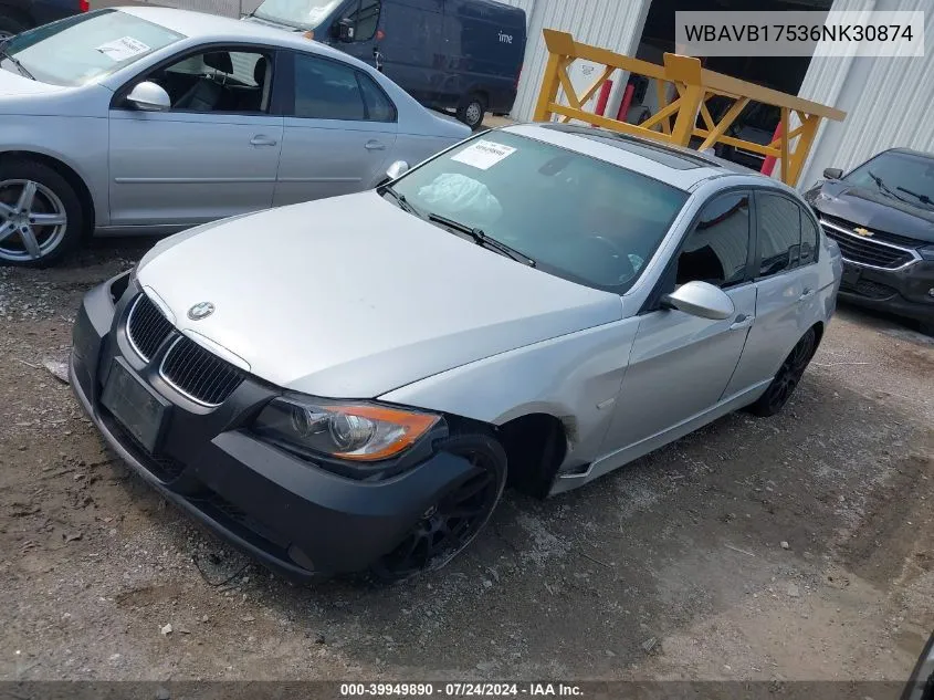 WBAVB17536NK30874 2006 BMW 325I