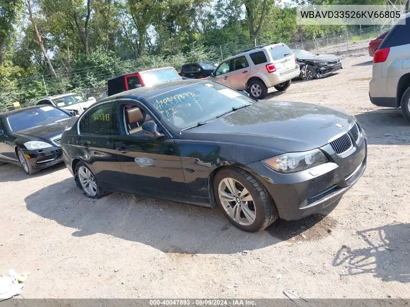 WBAVD33526KV66805 2006 BMW 330Xi