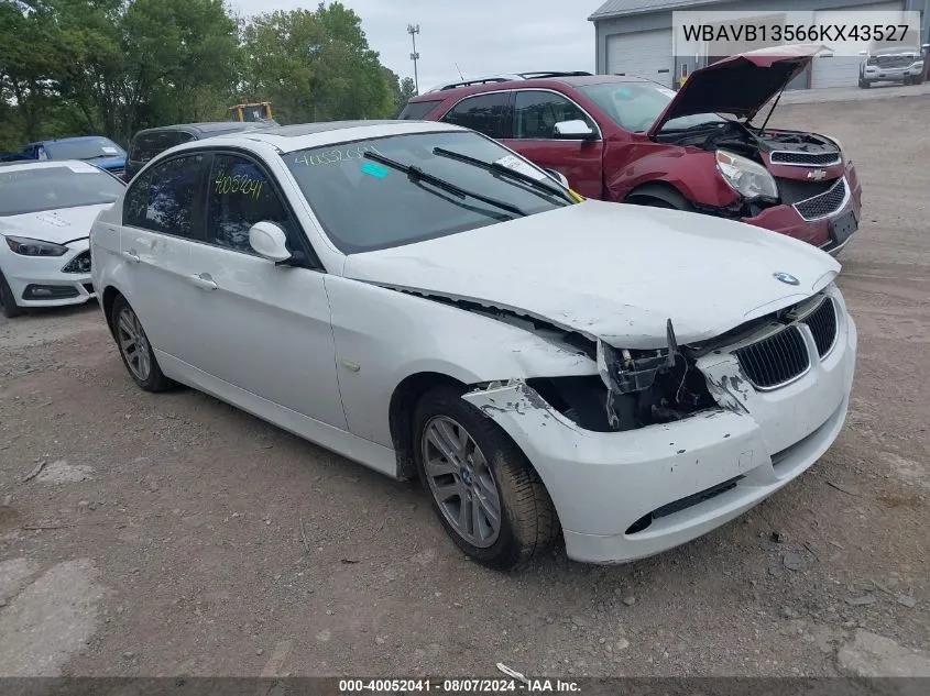 WBAVB13566KX43527 2006 BMW 325I