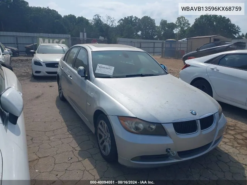 WBAVB13596KX68759 2006 BMW 325I