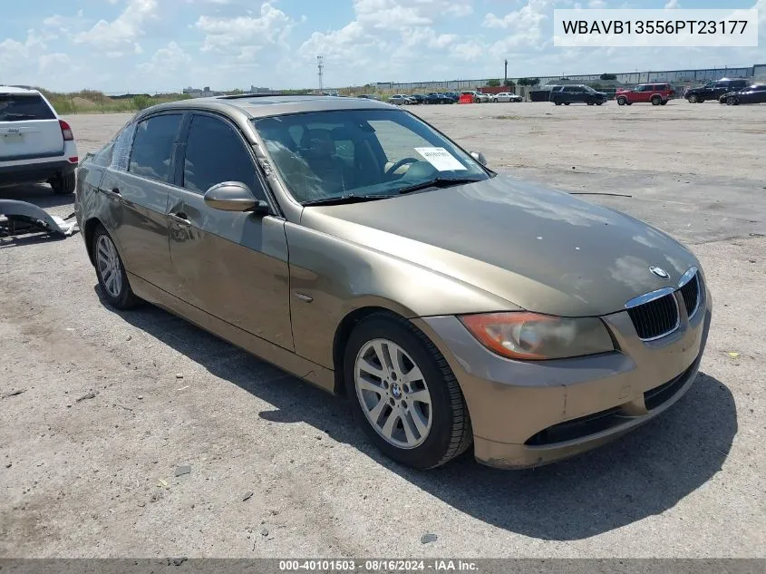 2006 BMW 325I VIN: WBAVB13556PT23177 Lot: 40101503