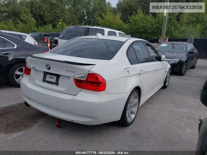 WBAVB13576KX32858 2006 BMW 325I