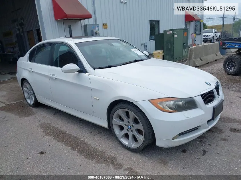 WBAVD33546KL51295 2006 BMW 330Xi