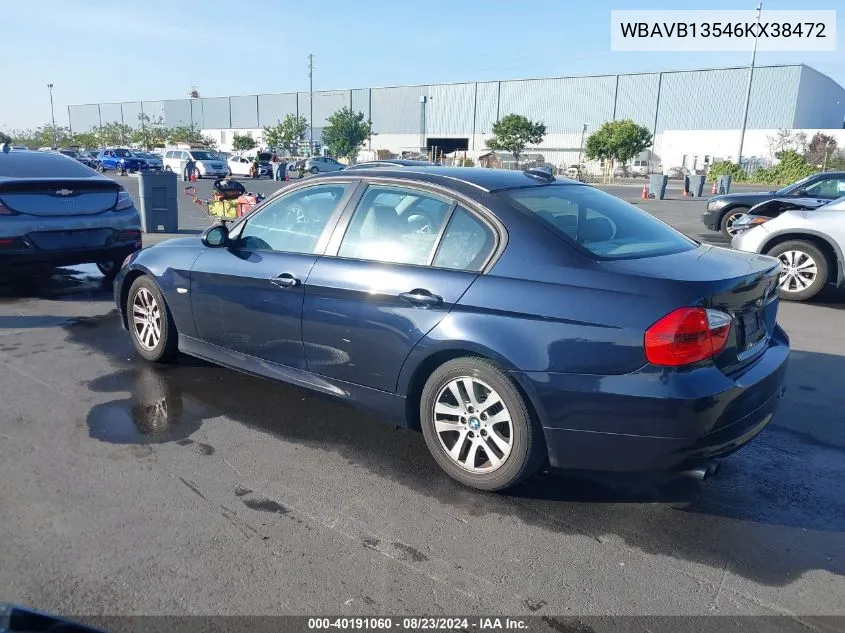 WBAVB13546KX38472 2006 BMW 325I