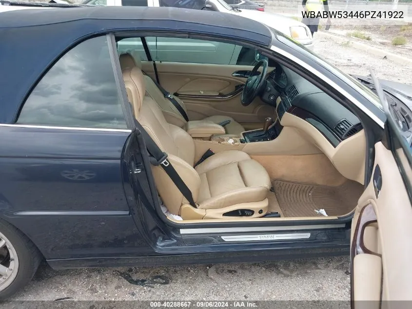 WBABW53446PZ41922 2006 BMW 330Ci