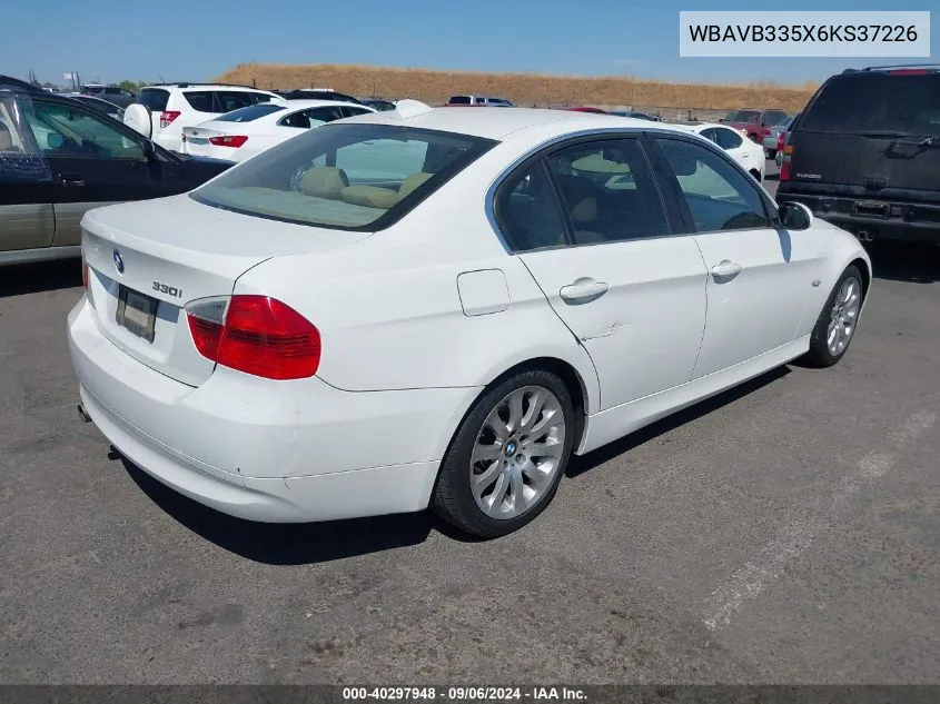 WBAVB335X6KS37226 2006 BMW 330I