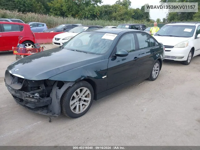 WBAVD13536KV01157 2006 BMW 325 Xi