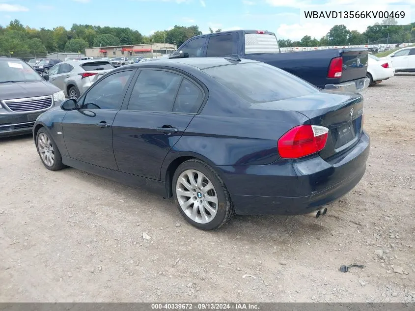 WBAVD13566KV00469 2006 BMW 325Xi