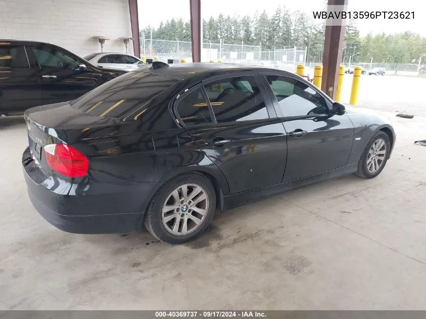 2006 BMW 325I VIN: WBAVB13596PT23621 Lot: 40369737