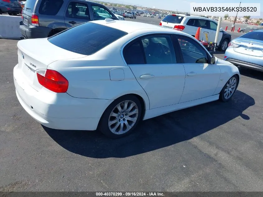 WBAVB33546KS38520 2006 BMW 330I