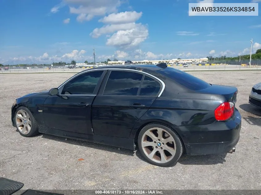 WBAVB33526KS34854 2006 BMW 330I