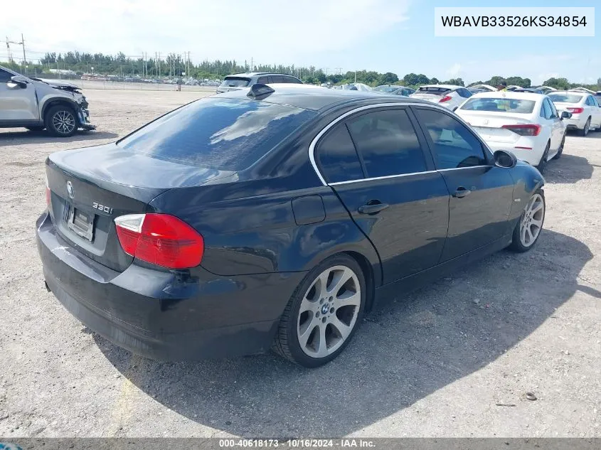 WBAVB33526KS34854 2006 BMW 330I