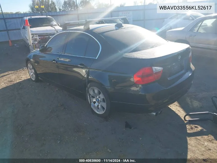 WBAVD33556KL52617 2006 BMW 330Xi