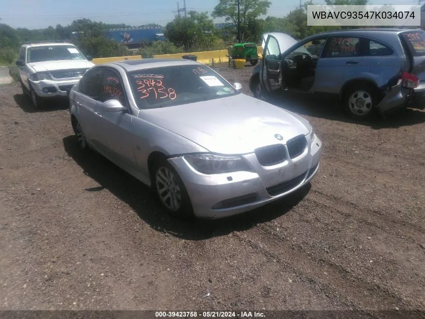 WBAVC93547K034074 2007 BMW 328Xi