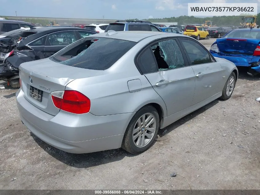 WBAVC73577KP36622 2007 BMW 328Xi