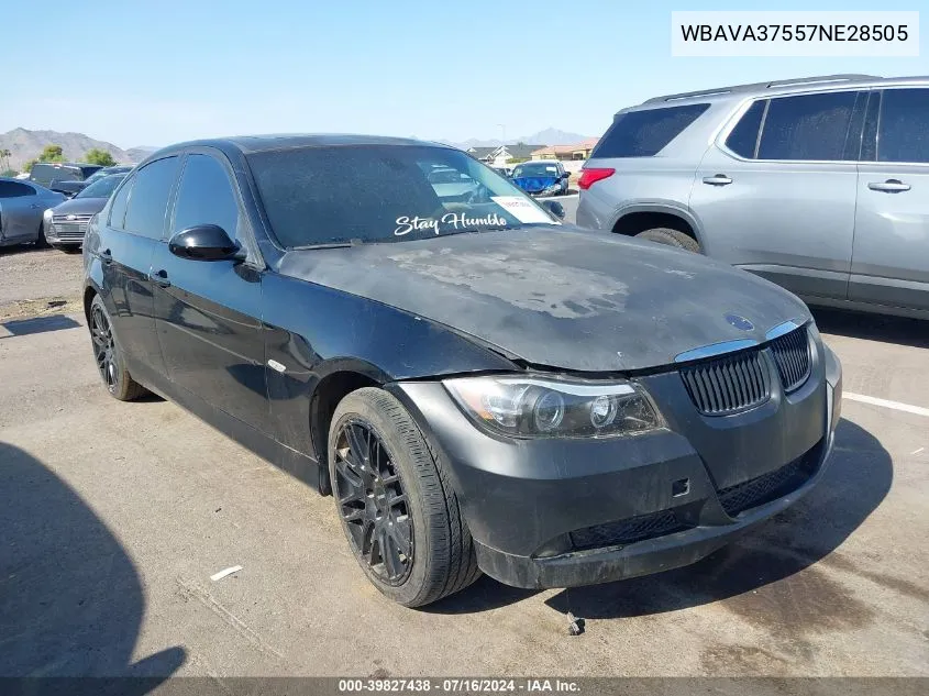 WBAVA37557NE28505 2007 BMW 328I