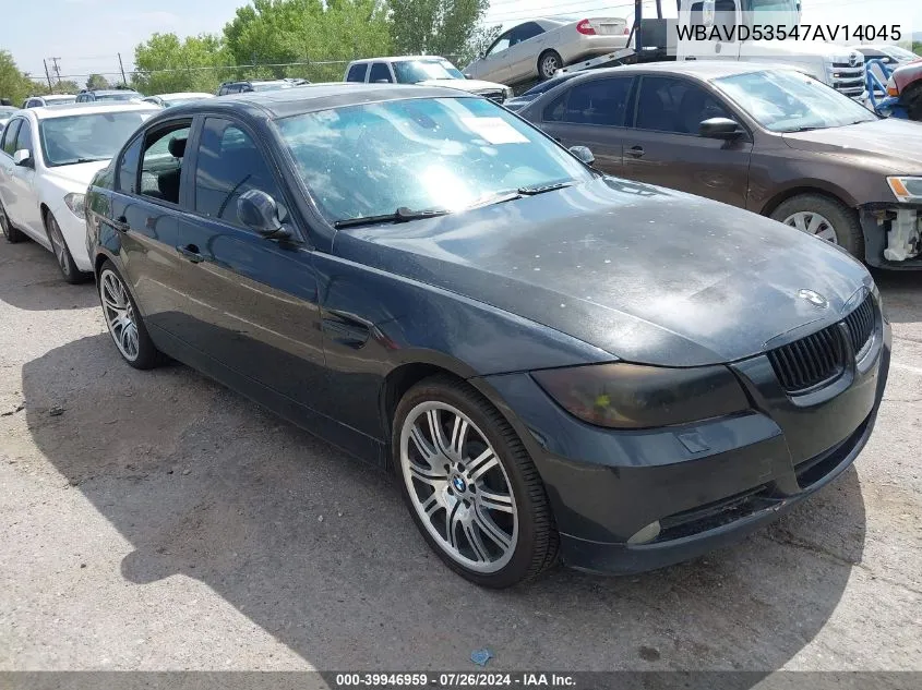 WBAVD53547AV14045 2007 BMW 335Xi