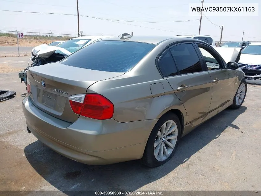 WBAVC93507KX61163 2007 BMW 328Xi