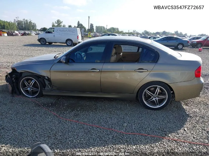 WBAVC53547FZ72657 2007 BMW 328I