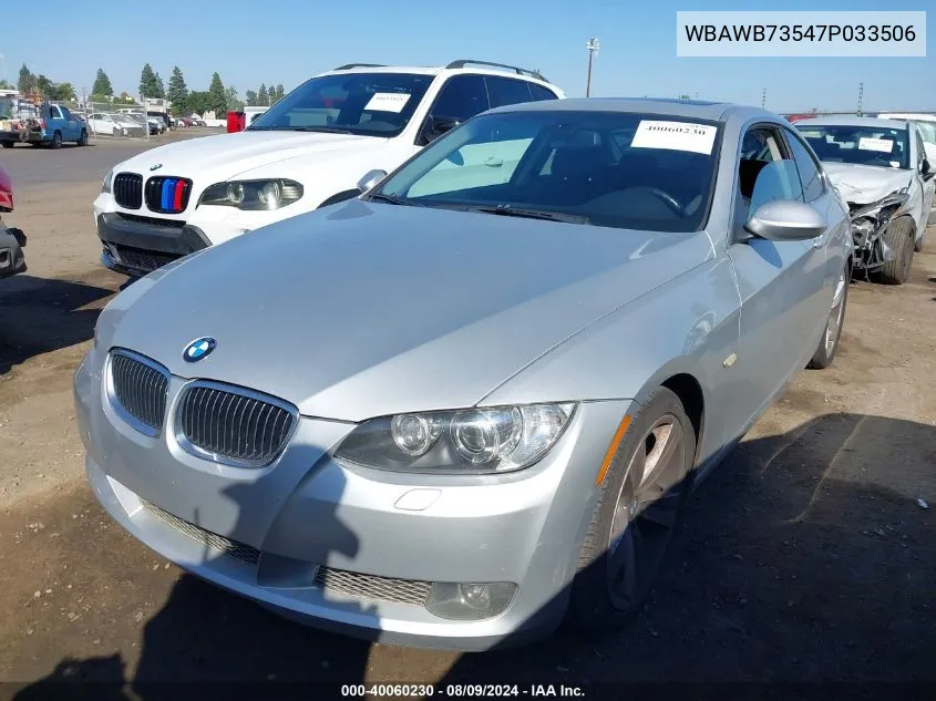 WBAWB73547P033506 2007 BMW 335I