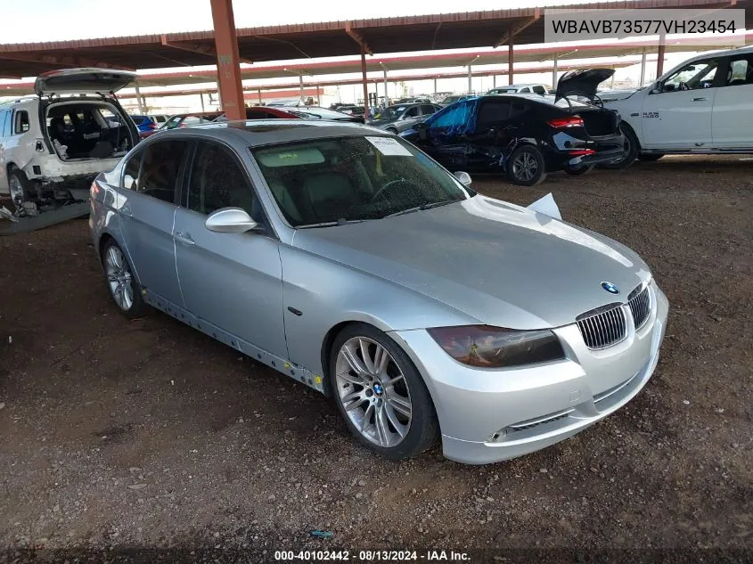 2007 BMW 335I VIN: WBAVB73577VH23454 Lot: 40102442