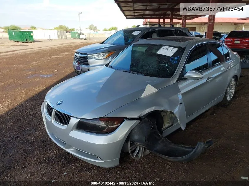 2007 BMW 335I VIN: WBAVB73577VH23454 Lot: 40102442