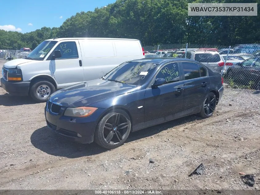 WBAVC73537KP31434 2007 BMW 328Xi