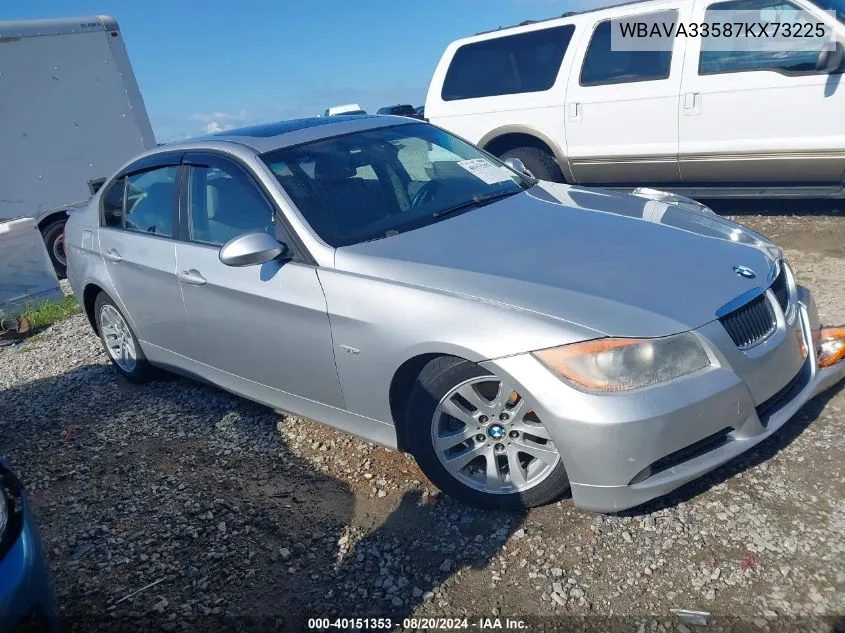 WBAVA33587KX73225 2007 BMW 328I I