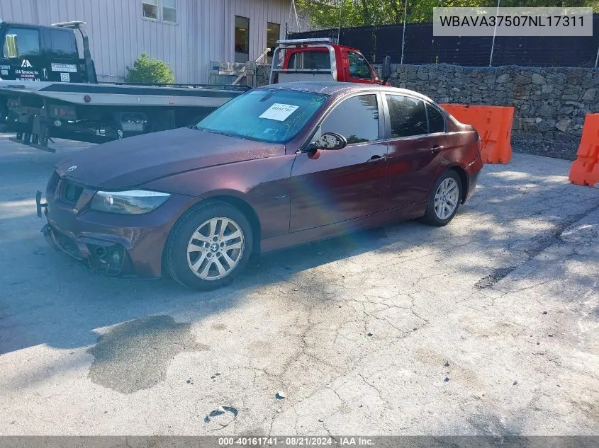 WBAVA37507NL17311 2007 BMW 328 I