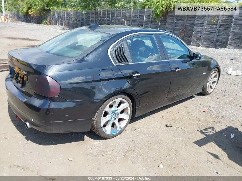 WBAVB73557PA86584 2007 BMW 335I