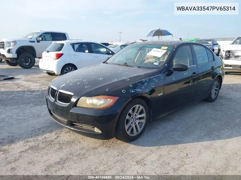 WBAVA33547PV65314 2007 BMW 328I