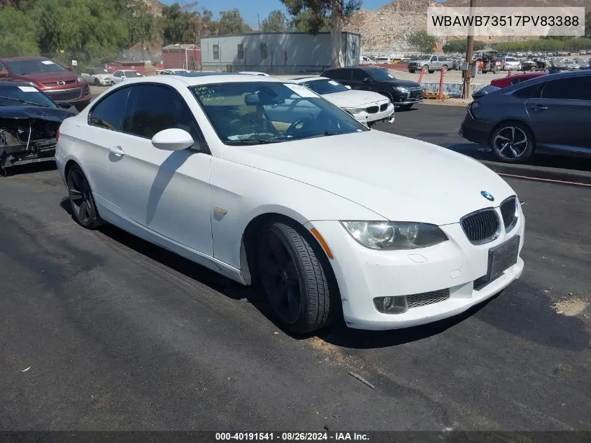 WBAWB73517PV83388 2007 BMW 335I