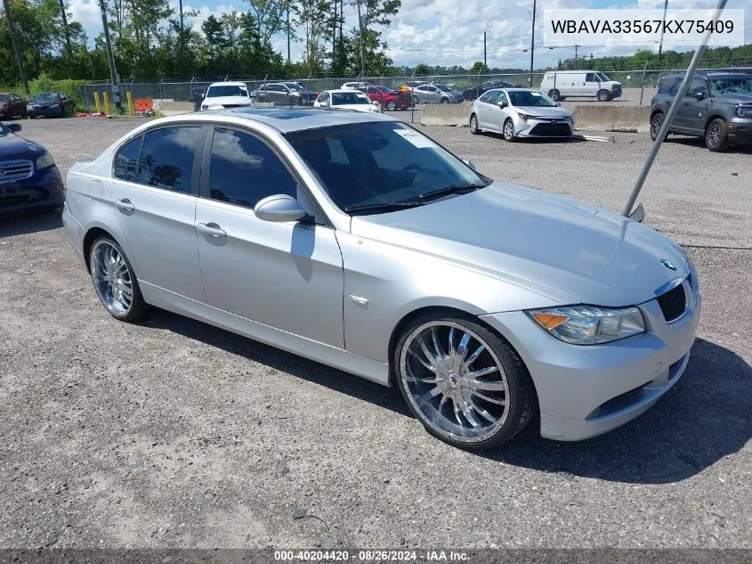 WBAVA33567KX75409 2007 BMW 328I