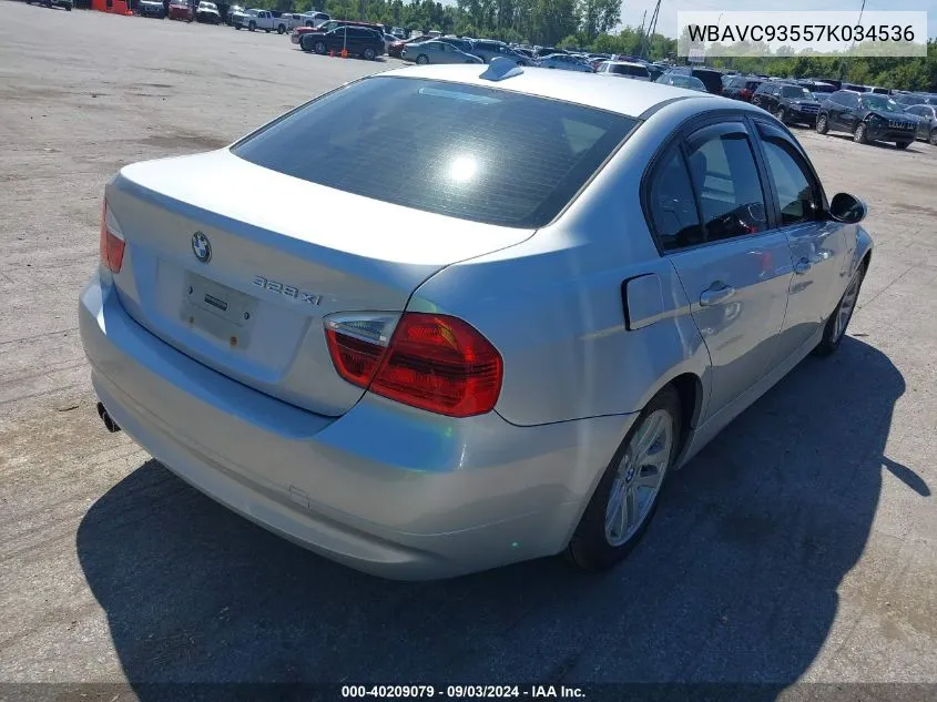 WBAVC93557K034536 2007 BMW 328Xi