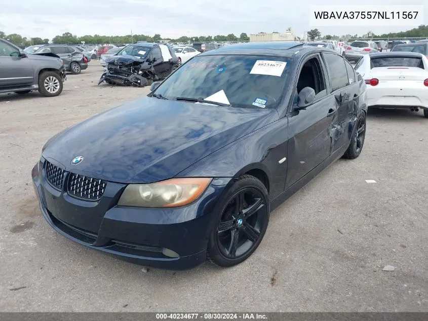 WBAVA37557NL11567 2007 BMW 328I