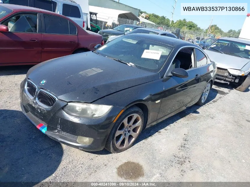 2007 BMW 3 Series I VIN: WBAWB33537P130866 Lot: 40241098